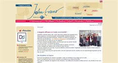 Desktop Screenshot of johnevans-english.com